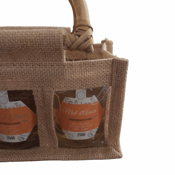 Panier 3 Pots Miel